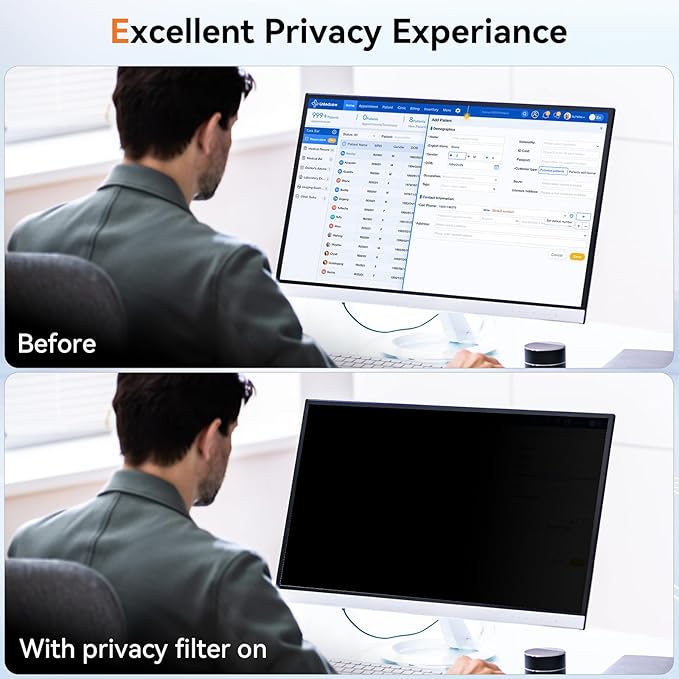 Mamol 23 Inch Computer Privacy Screen Filter - Image 2