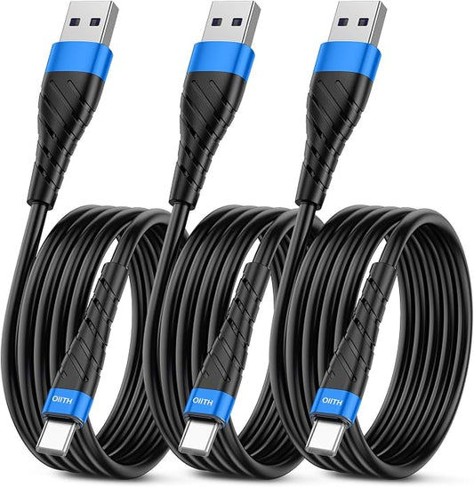 OIITH USB C Cable, USB A to USB C 3A Fast Charging Phone USB Type-C Charge by OIITH