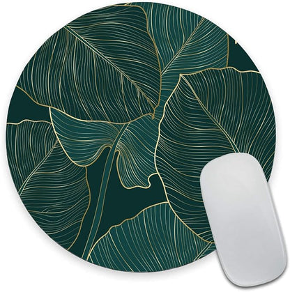 Mouse Pad, Round Computer Mouse Mat by Armanza