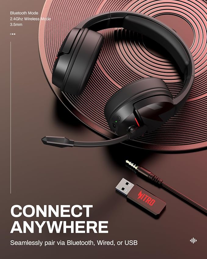 acer Wireless Gaming Headset, PS5 Headset - Image 6