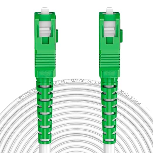 opteec® - Shielded Fibre Optic Cable - 2M - ORANGE/SFR/BOUYGUES/SOSH/RED by SFR by Unknown