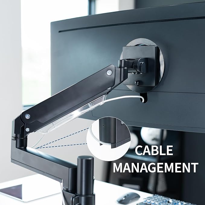 VIVO Premium Aluminum Tall Extended Monitor Arm - Image 8