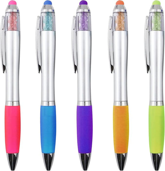 Stylus Pens 2-in-1 Ballpoint Pen 1.0mm Medium Point Pens by Linbsunne