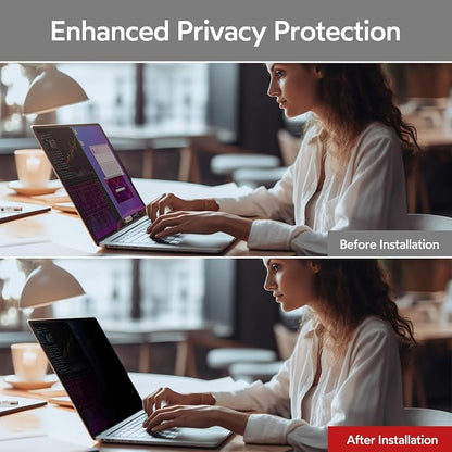bersem 2 Pack 14 inch Laptop Privacy Screen - Image 4