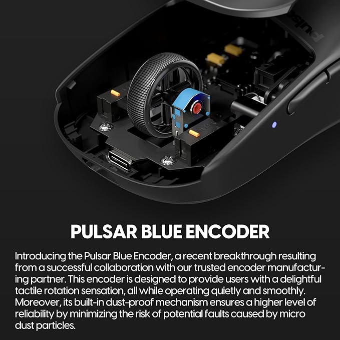 Pulsar Gaming Gears X2H mini Wireless Gaming Mouse, Ultra Lightweight 1.83 oz - Image 4