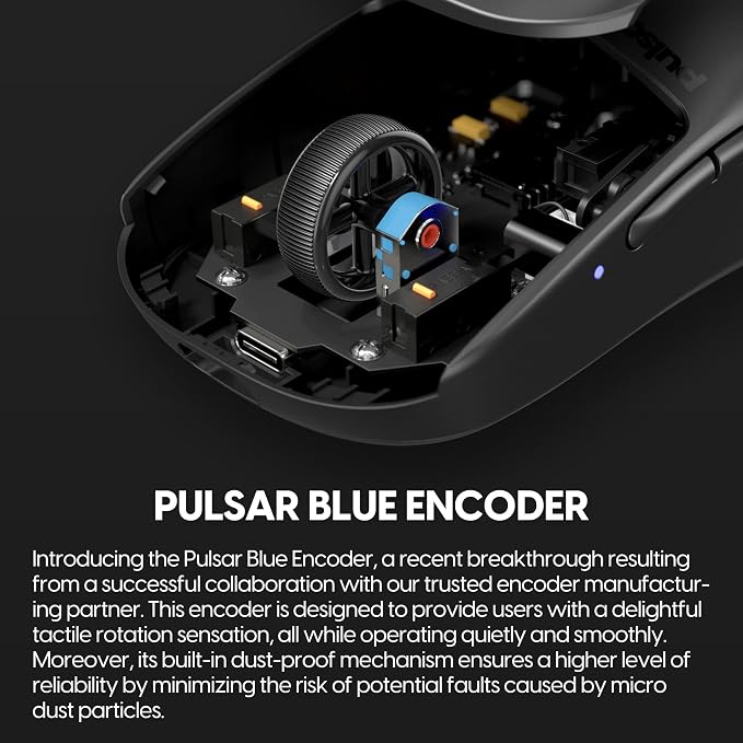 Pulsar Gaming Gears X2H Wireless Gaming Mouse, Ultra Lightweight 1.90 oz - Image 4