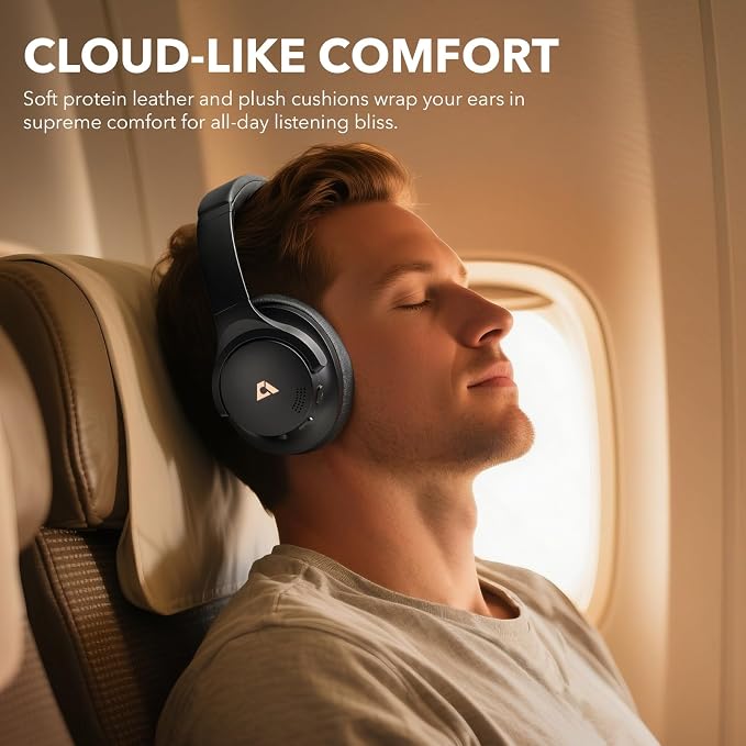 1Mii Y8+ Noise Cancelling Headphones Bluetooth, Wireless LDAC Hi-Res Audio - Image 8