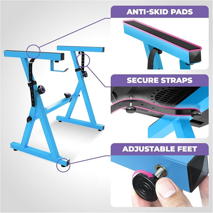 Liquid Stands Portable Heavy Duty Digital Piano Stand & Bench Set - Image 4
