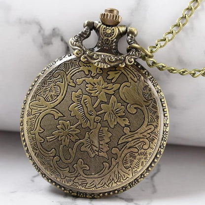 Men's Pocket Watch, Arabic Digital Dial Pocket Watches - Image 4