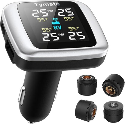 Tymate TM7 Tire Pressure Monitoring System, Wireless TPMS by Tymate