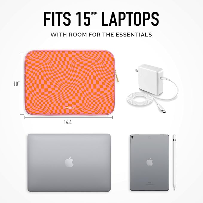 Vandel Slim MacBook Air 15 Inch Laptop Sleeve, 15 inch Laptop Case, Protective - Image 4
