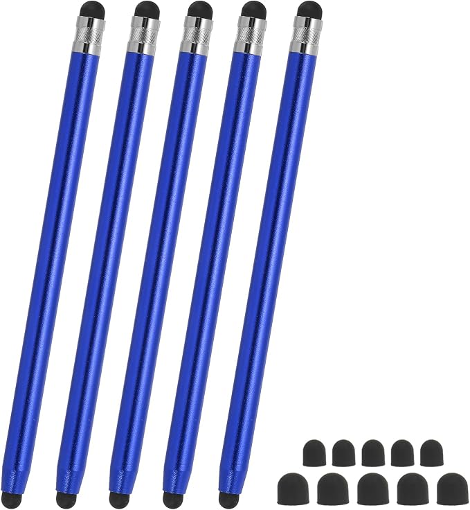 PATIKIL 5 Pcs Stylus Pens for Touch Screen, 2 in 1 High Sensitivity Universal by PATIKIL