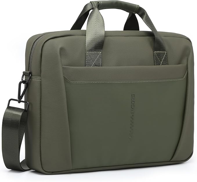 15-16 Inch Laptop Shoulder Bag Business Briefcase Water Resistant Computer by Unknown