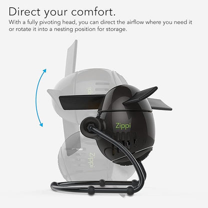 Vornado Zippi Small Personal Fan, Foldable Cooling - Image 4