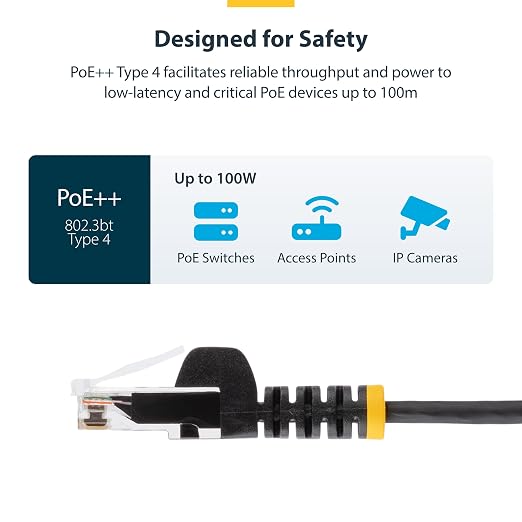 StarTech.com 5ft Red Slim CAT6 Ethernet Cable, Snagless RJ45, 28AWG Pure Bare - Image 5