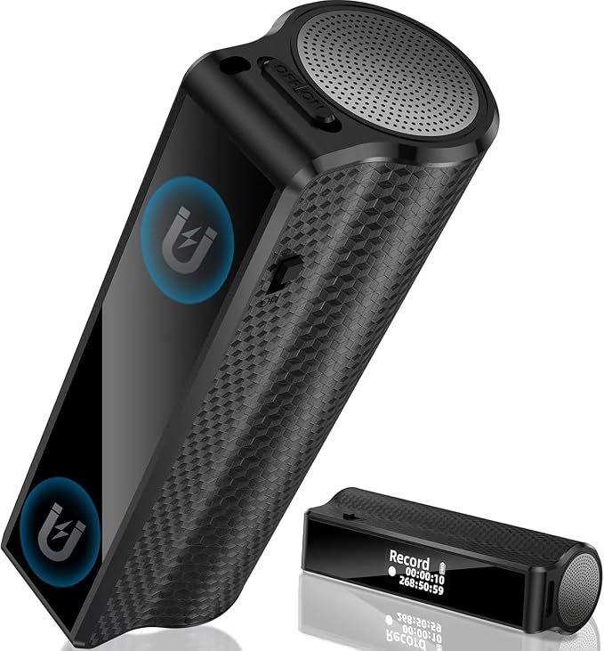 Z8Pro 128GB LED Power Display Magnetic Voice Recorder, 35Days Continuous by Unknown
