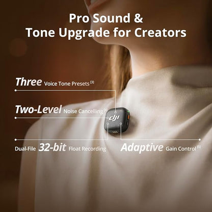 DJI Mic 3, Wireless Lavalier Mic - Image 3