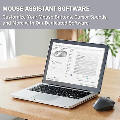 ELECOM Wireless Ergonomic Shape Mouse, 2.4GHz - Image 7