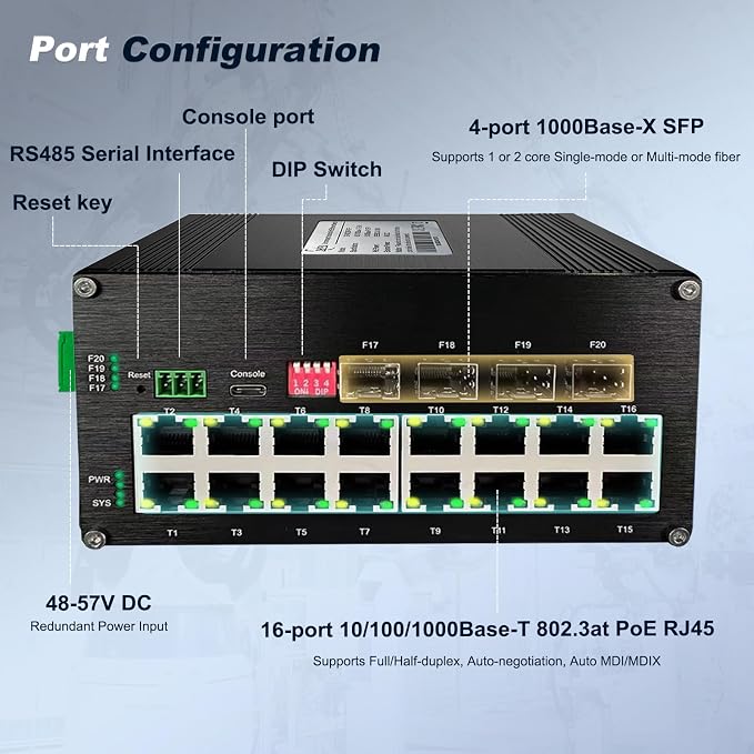 16-Port Gigabit Network Switch - Image 2