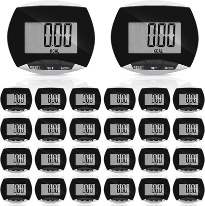 Weewooday Pedometer for Walking Steps and Miles Simple Pedometer Clip on by Weewooday