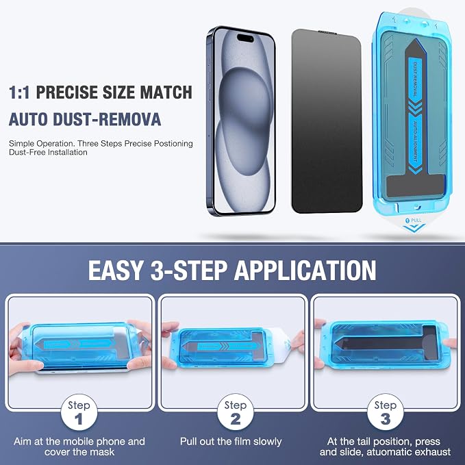 2-Pack Matte Privacy Screen Protector - Image 3
