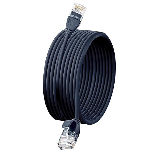 Plusivo Cat 6A Ethernet Cable 30 ft AWG 34 by Plusivo