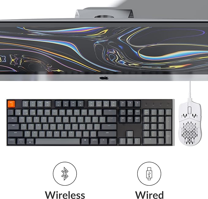 Keychron K10 Full Size Layout White LED Backlit Hot-Swappable Mechanical - Image 4