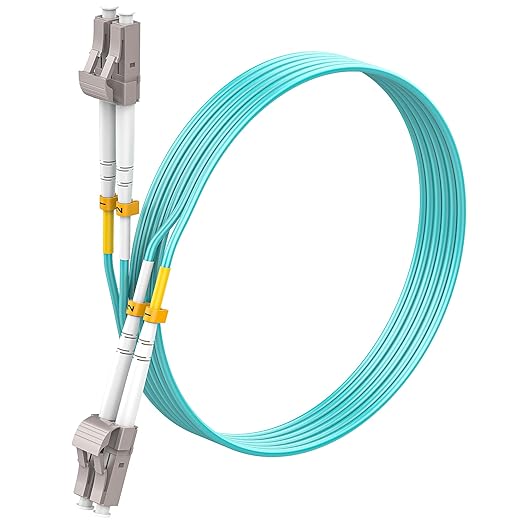 SpeedyCables- 1M/3ft OM3 LC to LC Fiber Patch Cable, 10G/40Gb 50/125µm by SpeedyCables