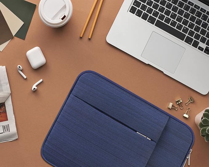 Lacdo 14 Inch Laptop Sleeve Case Computer Bag - Image 7