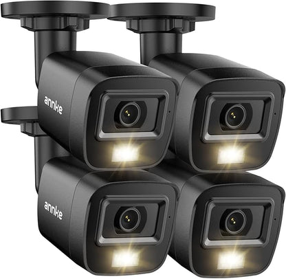 ANNKE 4 Packs 1080P HD TVI Home Security Camera Outdoor Indoor, IP66 Waterproof by ANNKE
