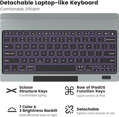 Nillkin Keyboard Case for iPad Air 13-inch, iPad Pro 12.9-inch Rugged Case - Image 3