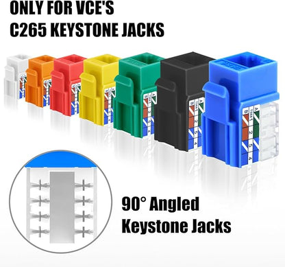 VCELINK Speed Termination Tool for VCE 90-Degree Keystone Jacks Punch Down - Image 3