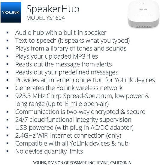 YoLink SpeakerHub - Image 2
