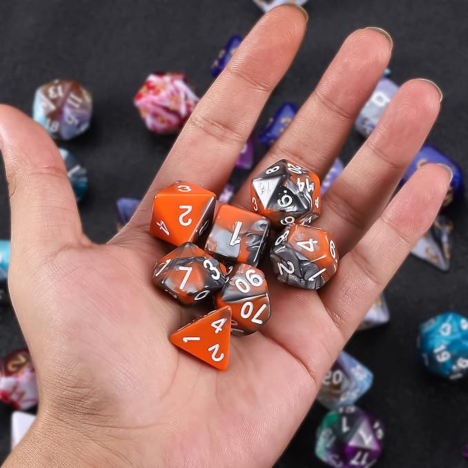QMAY DND Dice Set -D&D Polyhedral Dice - Image 5