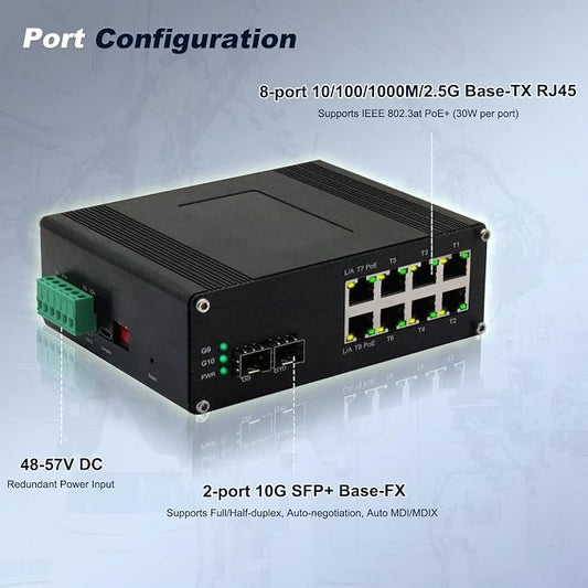 Managed 8-Port 2.5G Switch - Image 2
