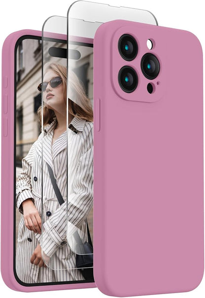 FireNova Designed for iPhone 15 Pro Case, Silicone Upgraded Phone Case with by FireNova