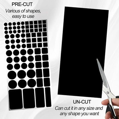 LED Light Blocking Stickers, 2 Sheets LED Light Blocking Covers, LED Covers - Image 3