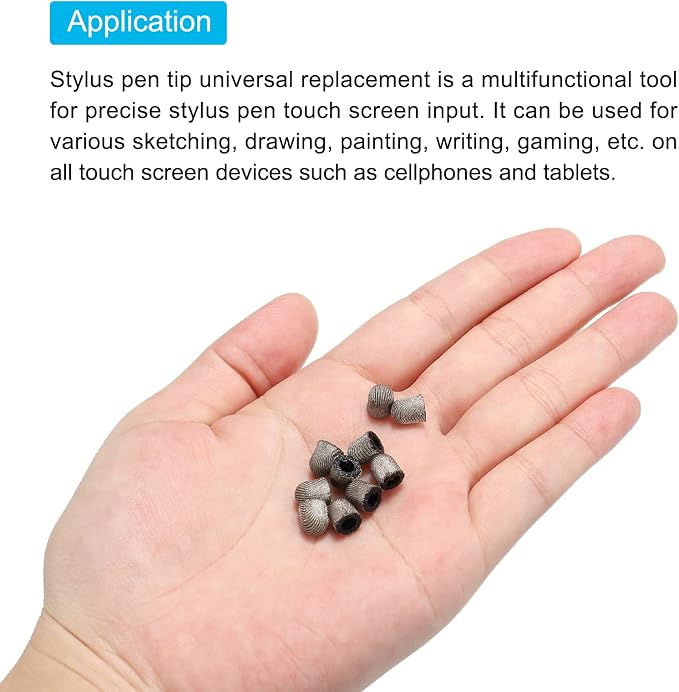 MECCANIXITY 12pcs 5.5mm Stylus Pen Fine Tips Conductive Fiber Capacitive Touch - Image 4