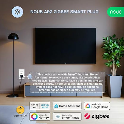Zigbee Smart Plug, Energy Monitoring,   Required, ETL - Image 4