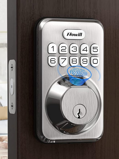 Fingerprint Door Lock, Zowill Keyless Entry Lock Keypad Deadbolt by Zowill