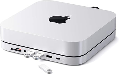 Satechi USB C Hub, Type-C Aluminum Stand & Hub, USB-C Data Port, Micro/SD Card by Satechi