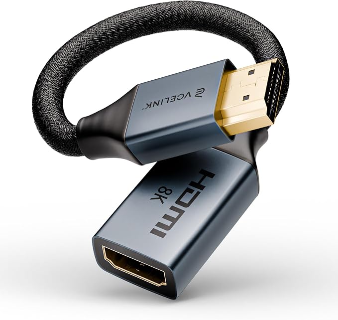 8K Short HDMI Extender Cable 0.6 FT Ideal by VCELINK