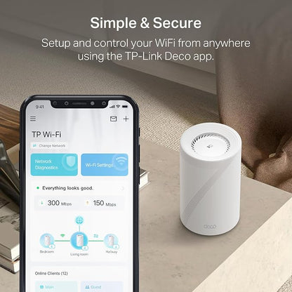 TP-Link Deco 7 Pro BE17000 Tri-Band Wi-Fi 7 Whole Home Mesh System | 9-Stream - Image 7
