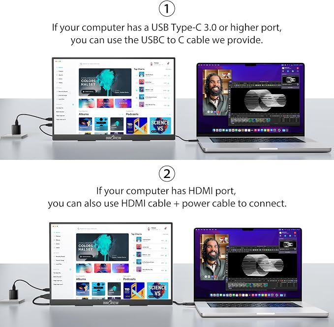 InnoView 2K 180HZ Portable Monitor - Image 6