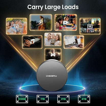 DIGIERA 1TB Magnetic Portable SSD, External Solid State Drives - Image 6