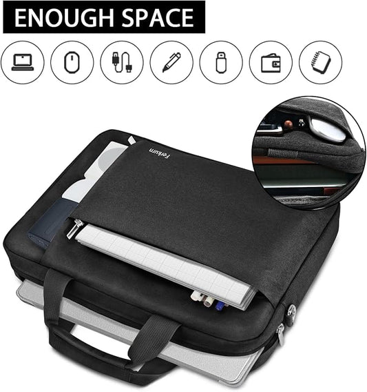 Ferkurn Laptop Bag Case for Women Men Computer Bag Compatible - Image 2