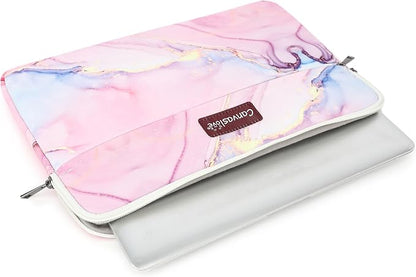 Canvaslove Pink Marble Laptop Sleeve Case Bag - Image 5