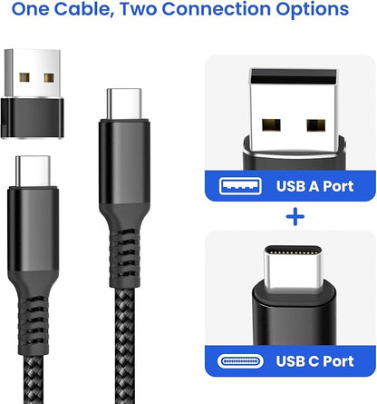 Elebase USB Type C to C 100W Car Charging Cable 6.6FT - Image 3