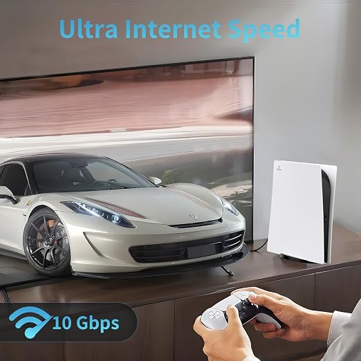 Cat 6 Ethernet Cable 40 ft, Indoor&Outdoor, High Speed 10Gbps 24AWG Pure Copper - Image 8