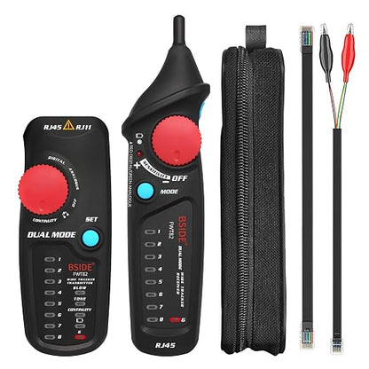 Bside Dual Mode Wire Tracker RJ11 RJ45 Network Cable Tester Toner Generator - Image 9